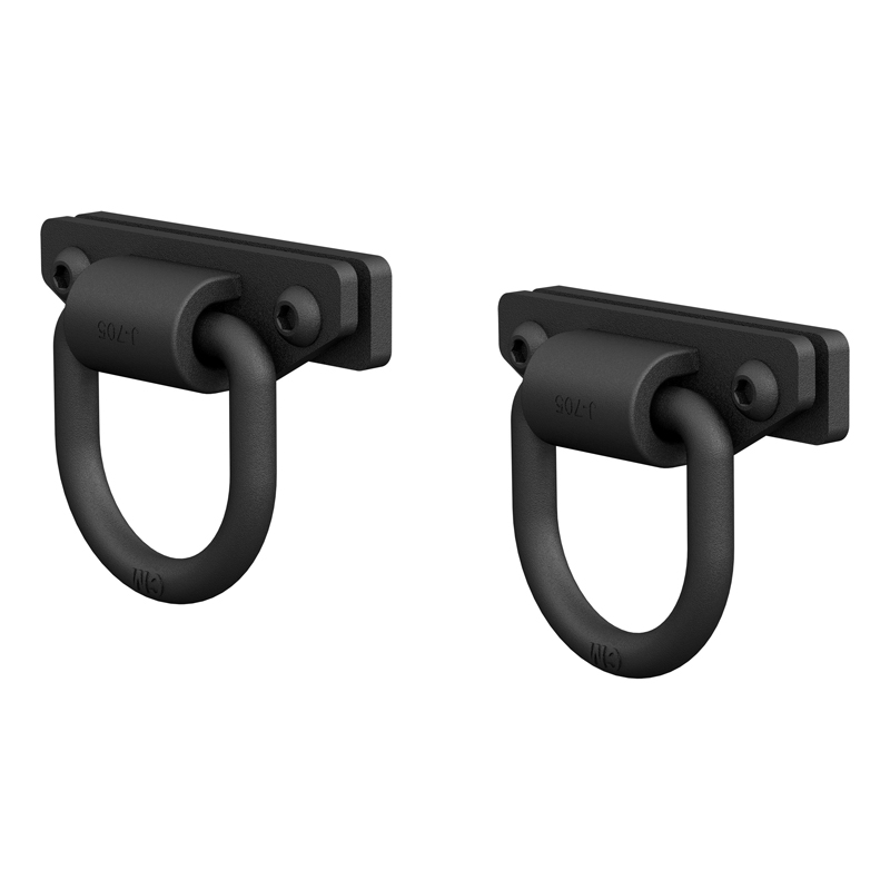 ARIES | Bolt-On Anti-Rattle D-Rings (9,000 lbs, 2-Pack) ARIES Tow Hook