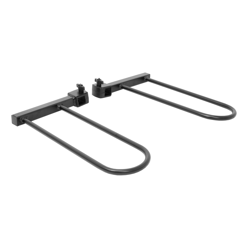 CURT | Tray-Style Bike Rack Cradles for Fat Tires (4-7/8" ID, 2-Pack)