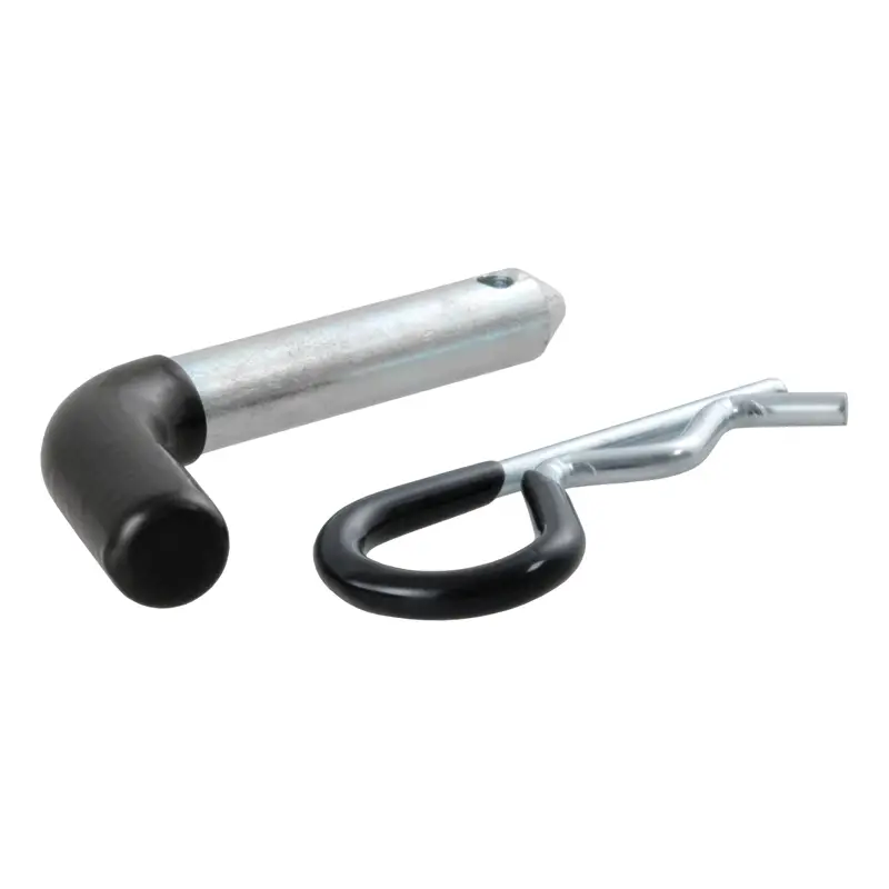 CURT | 1/2" Hitch Pin (1-1/4" Receiver, Zinc with Rubber Grip)