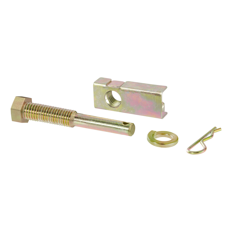 CURT | Anti-Rattle Hitch Pin and Shim (Fits 1-1/4" Receiver with 1/2" Hole)