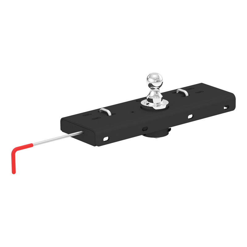 CURT | Double Lock Gooseneck Hitch, 2-5/16" Ball, 30K (Brackets Required) - Chevrolet / Dodge / Ford / GMC 2000-2022