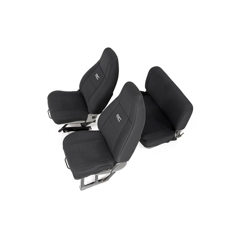 Rough Country | Seat Cover Set - Wrangler 2.5L / 4.2L 1987-1990