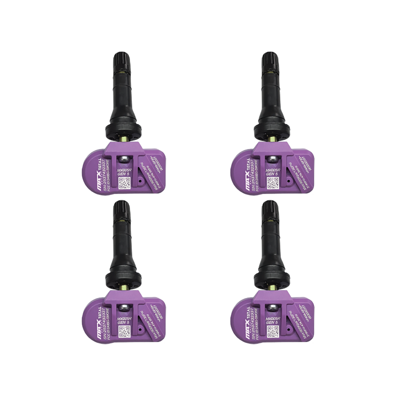 MAX Sensor | Capteur TPMS programmable Gen 5 MX005R avec valve en caoutchouc