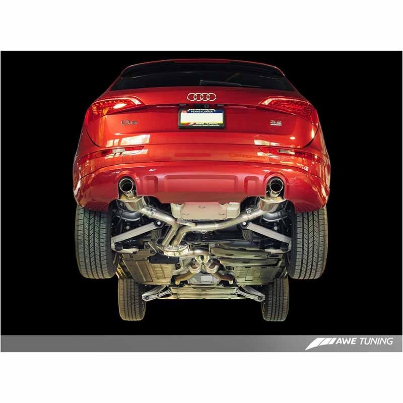 AWE Tuning | Downpipe-Back Exhaust - Q5 3.2L 2009-2012 AWE Tuning Cat-Back Exhausts