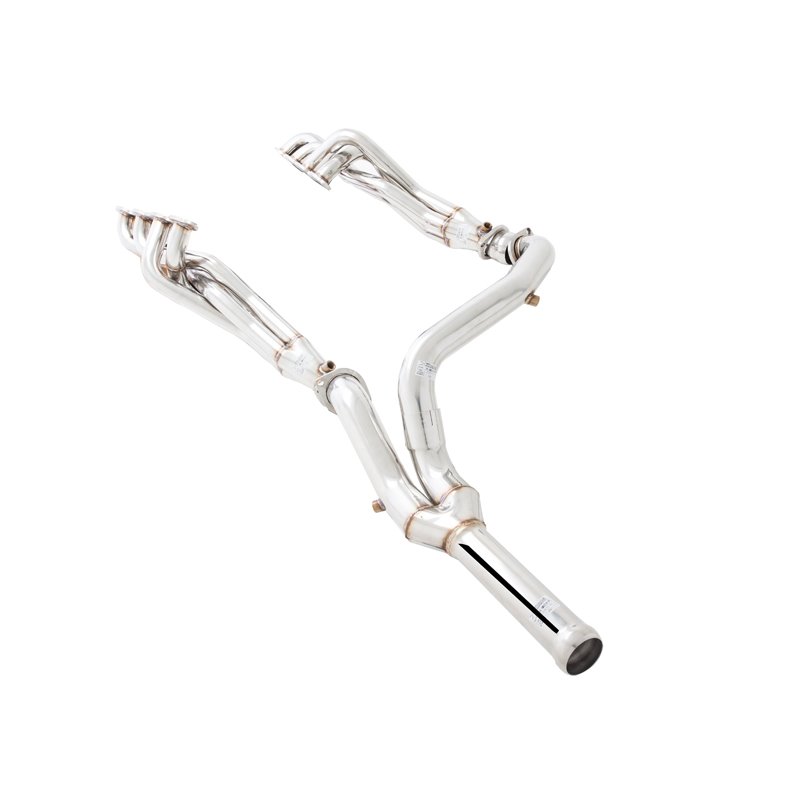 XForce | GMC Sierra 2014- V8, 17/8 Stainless Header-System with 3 outlet XForce Headers & Manifolds
