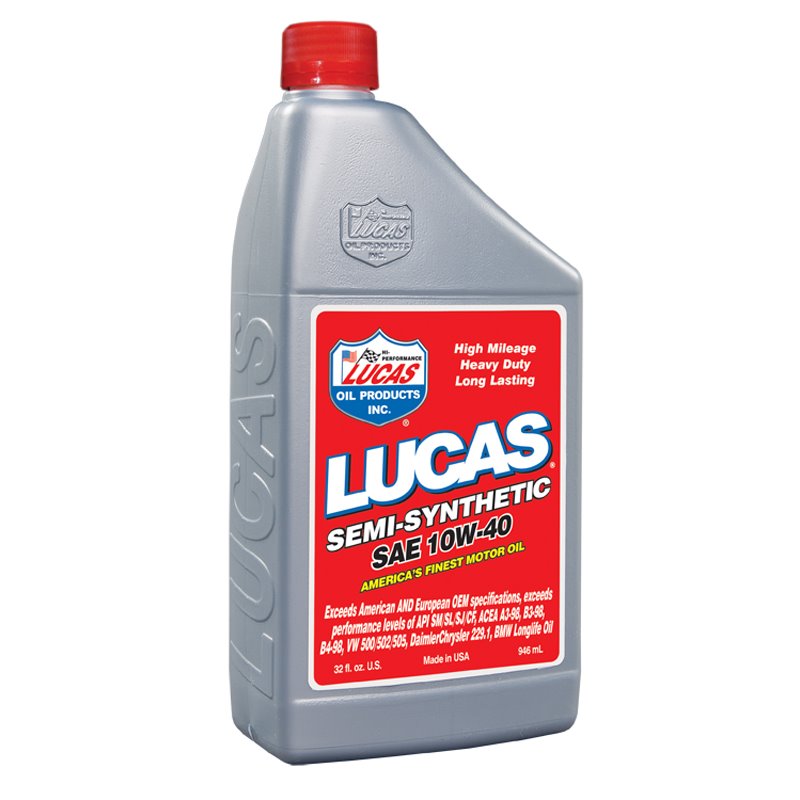 Lucas Oil | Semi-Synthetic SAE 10W-40 Motor Oil