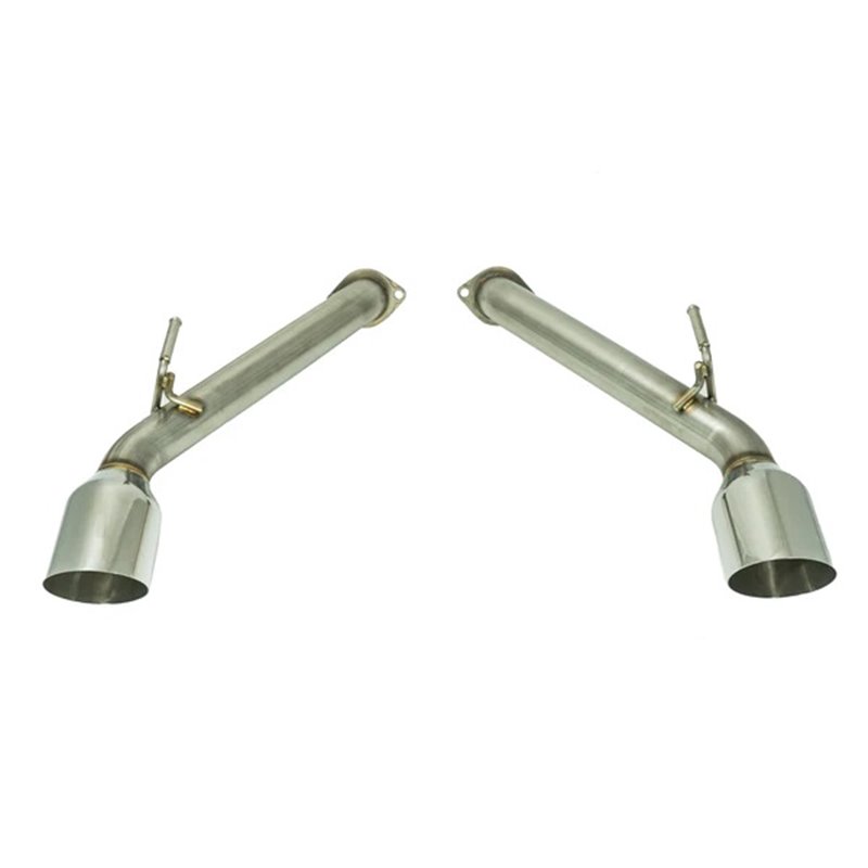 REMARK | Axle-Back Exhaust (Stainless Single Wall Tip) - Q60 2017-2022 REMARK Axle-Back Exhausts