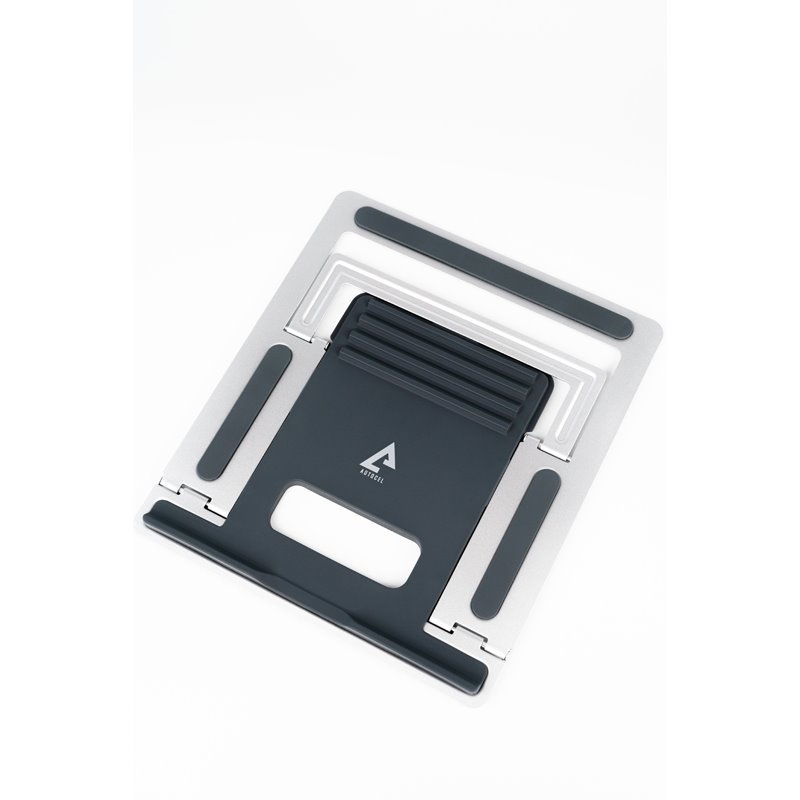 Autocel | Computer stand with antiskid design Silver