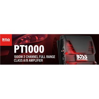 Boss | Amplifiers Phantom 2Chan 1000w  Amplifiers