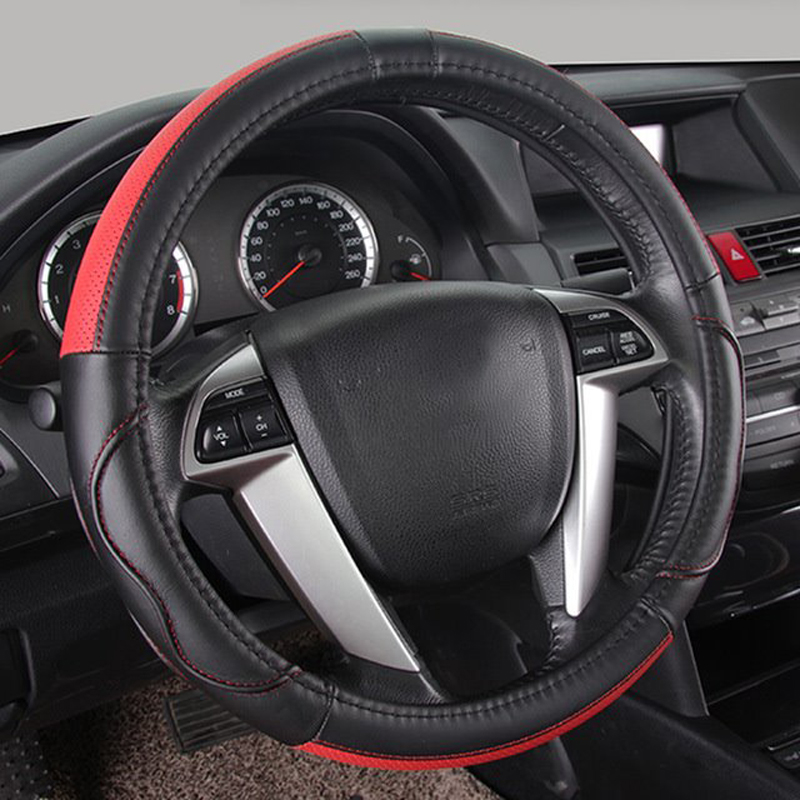 CLA | Steering Wheel Cover Red/Black 38cm