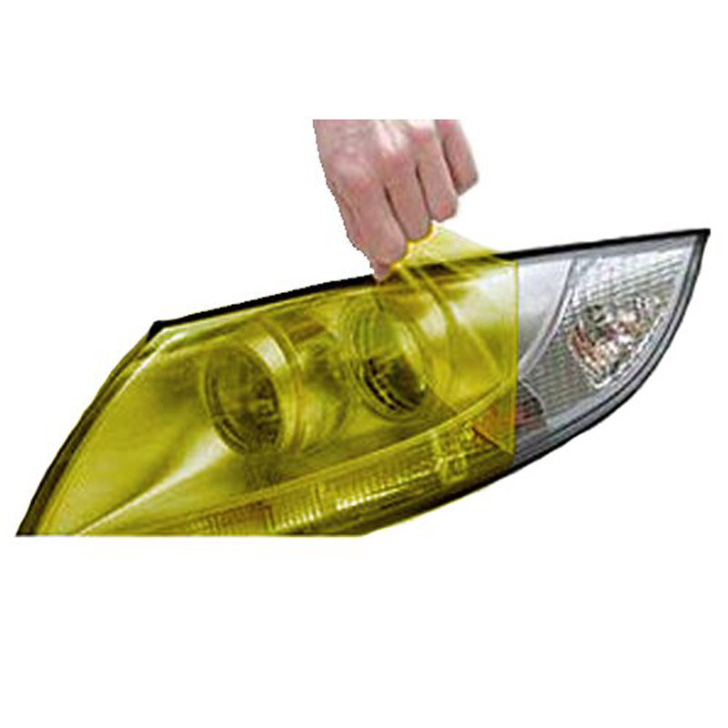CLA | Headlig Flim Yellow 40cm x 10m  Light Covers & Lamp Guards