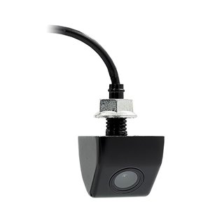 iBeam | Caméra de recul pour plaque d'immatriculation avec boîtier en métal noir