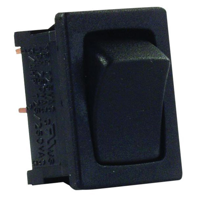 JR Products | MINI-12V SWITCH BLACK/BLACK  Switches