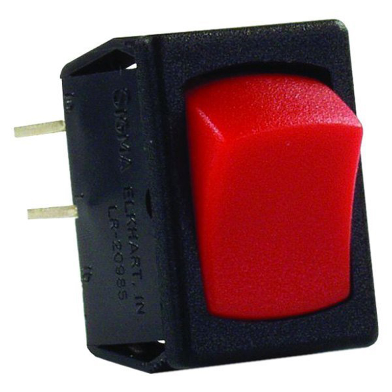 JR Products | MINI-12V SWITCH ROUGE/BLACK  Switches