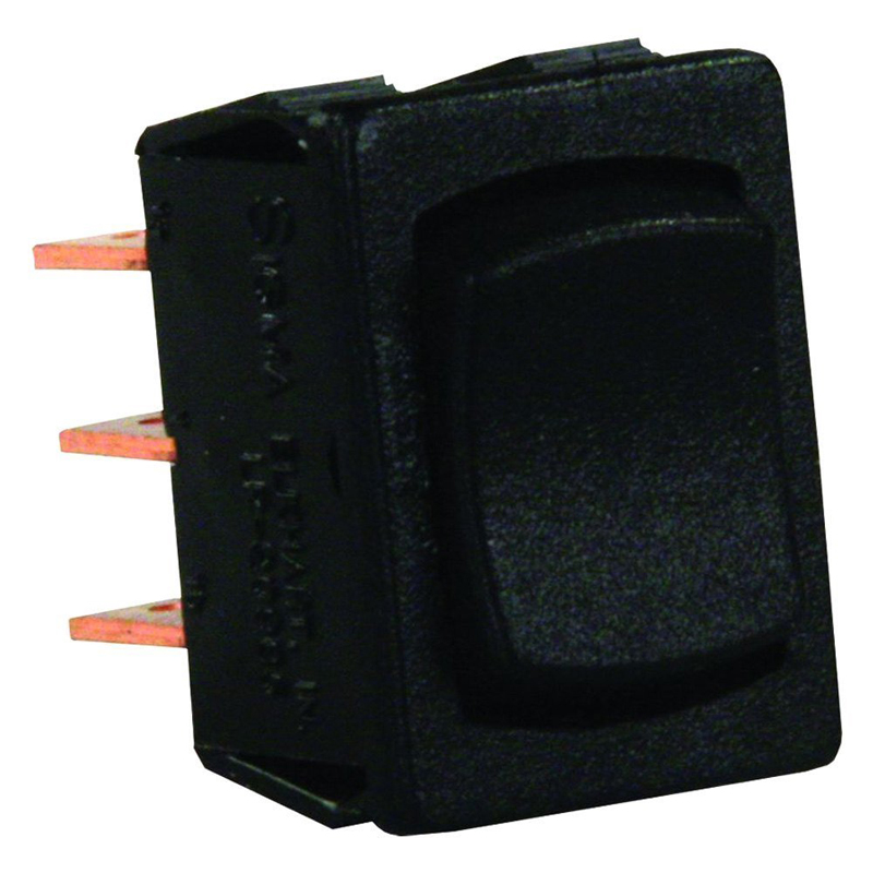 JR Products | MINI DPDT SWITCH, BLACK  Switches