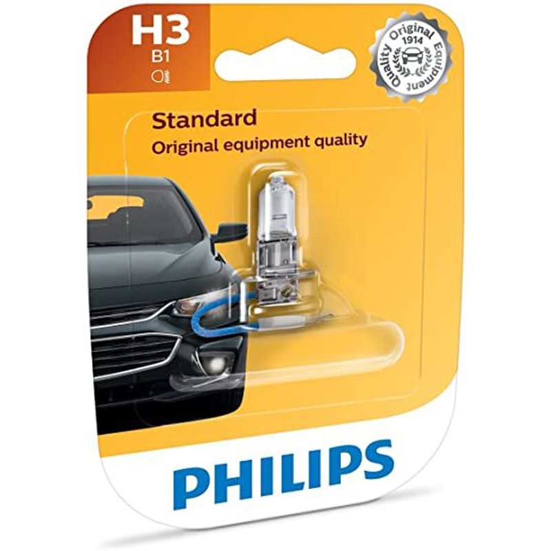 Philips | Standard Halogen Bulb H3  Bulbs