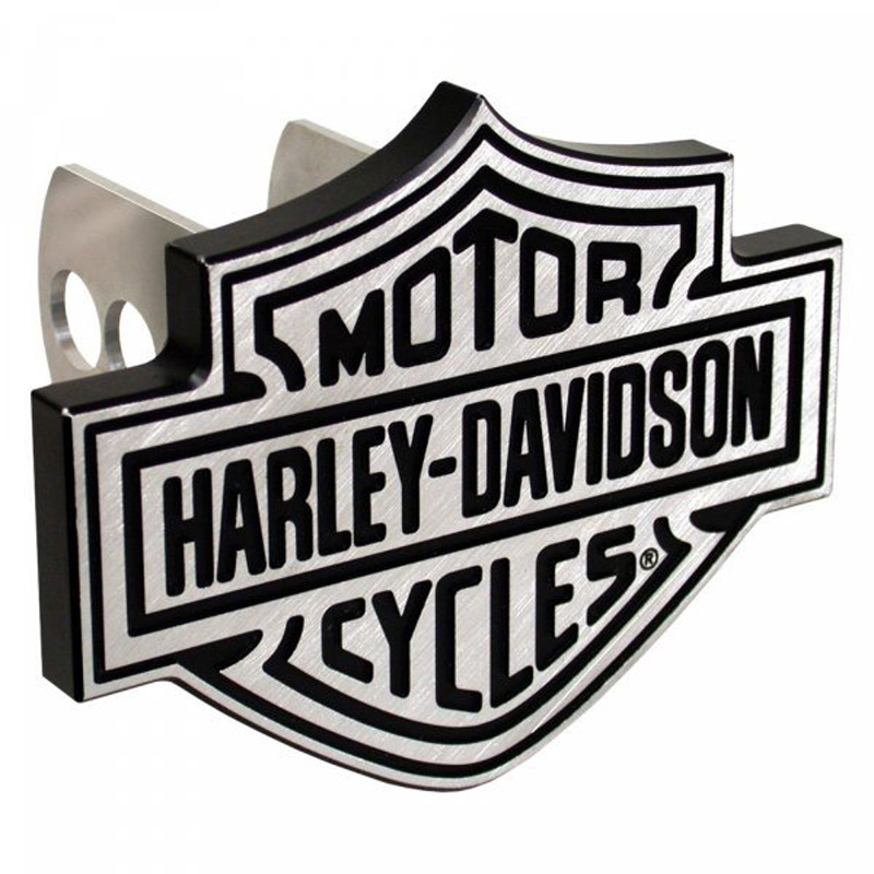 PlastiColor | Harley Brushed Hitch Cover