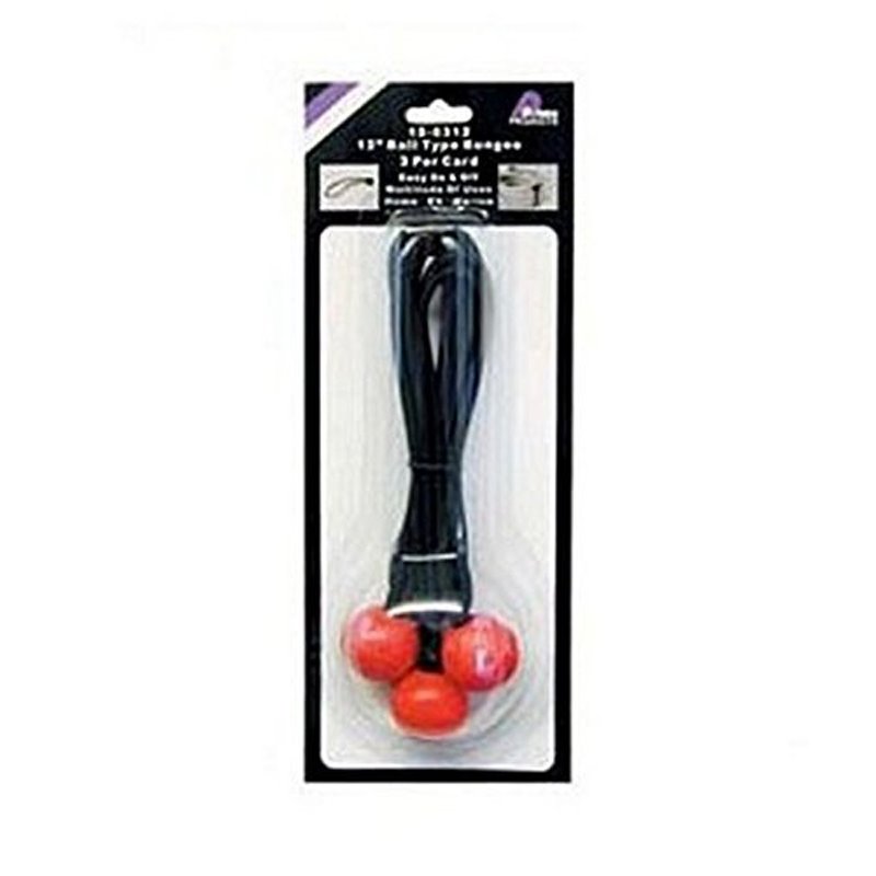 Prime Products | (3) 12" Ball Bungee Tie Cords
