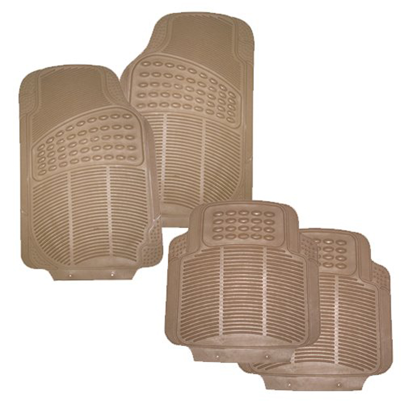 RTX | Floor Mats Front/Rear Tan (1 pack of 4)