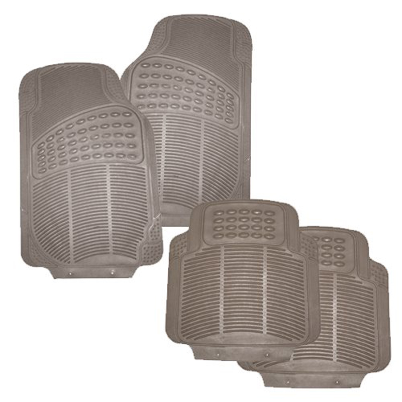 RTX | Floor Mats Front/Rear Gray (1 pack of 4)