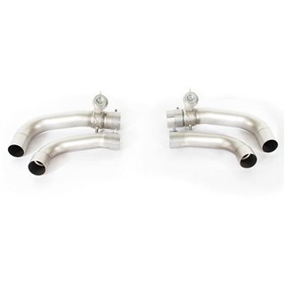 REMUS | Stainless Steel Outlet Tubes w/ Valves - Giulia Quadrifoglio 2.9T 2017-2022