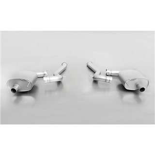 REMUS | Axle-Back Racing Exhaust - Mustang EcoBoost 2.3T 2015-2017