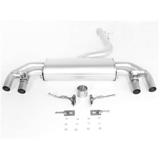 REMUS | Axle-Back Sport Exhaust w/ Valves - Golf R 2.0T MK7.5 2017-2019 REMUS Axle-Back Exhausts