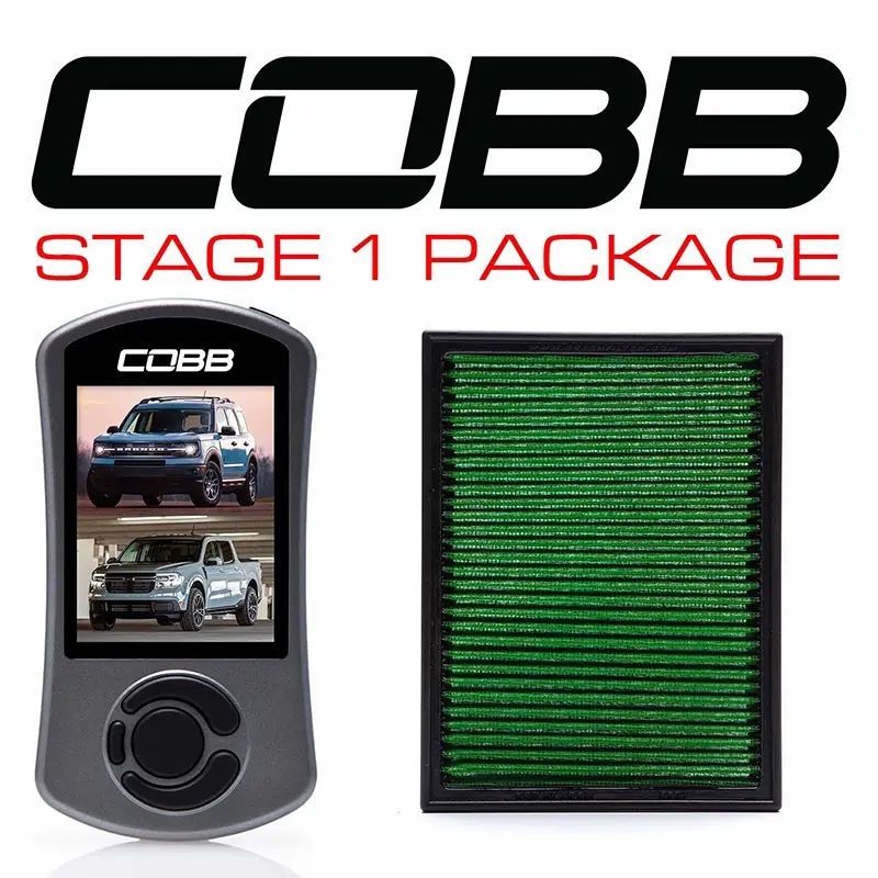 COBB | STAGE 1 POWER PACKAGE - BRONCO SPORT / MAVERICK 2.0L ECOBOOST 2021-2023 COBB Stage de Performance