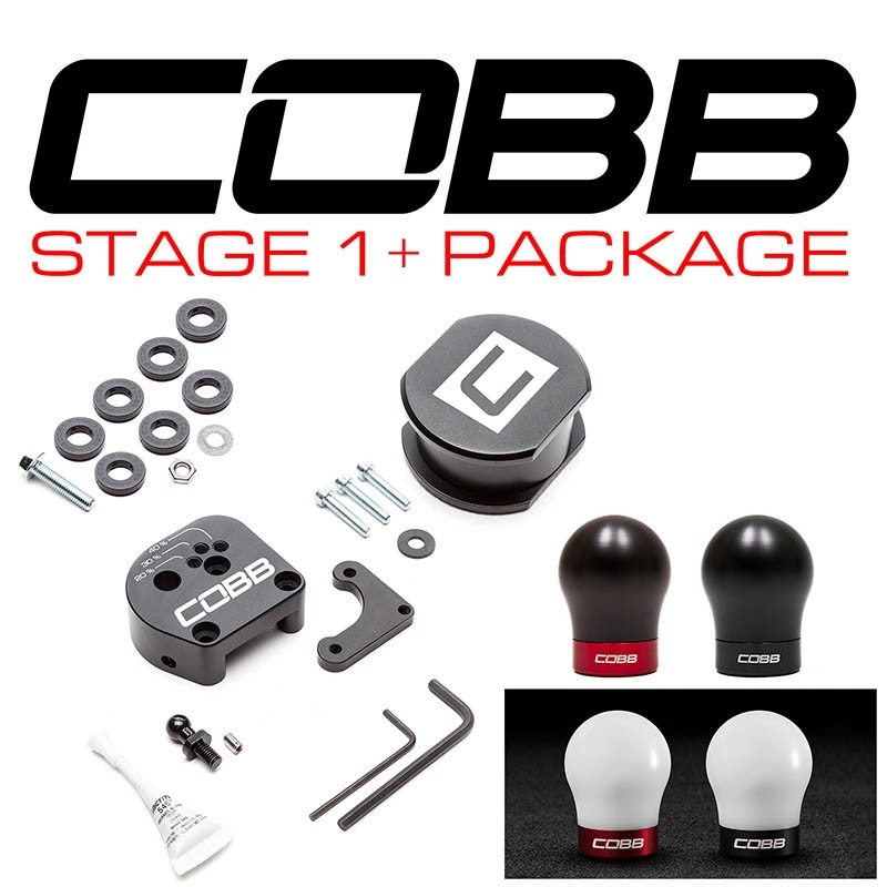 COBB | STAGE 1+ DRIVETRAIN PACKAGE - WHITE/BLACK - FOCUS ST / RS COBB Stage de Performance