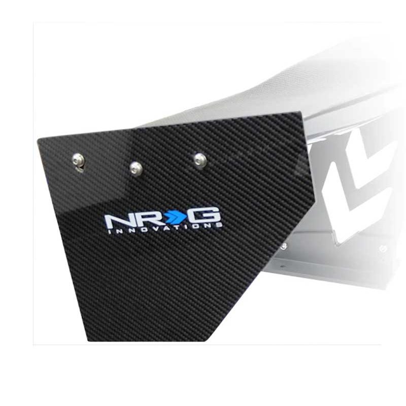 NRG | Carbon Fiber Spoiler End Plates