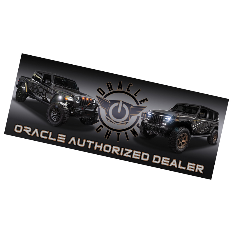 Oracle | Banner, 6 in. x 2.5 in.
