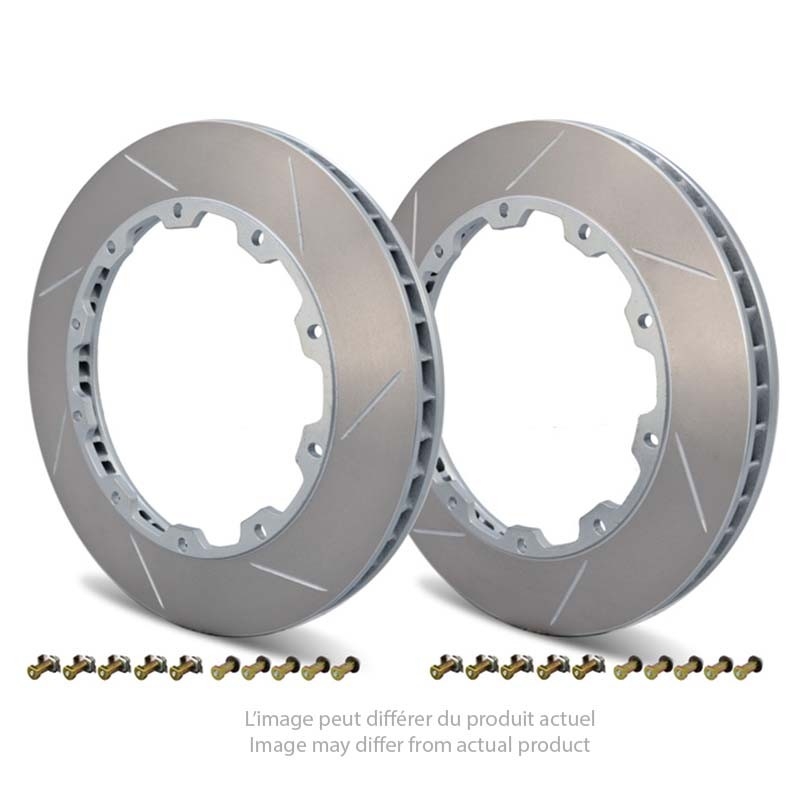 GiroDisc | REAR 2pc Rotor Ring Replacements - Evo X 2008-2015 GiroDisc Brake Rotors
