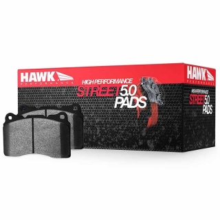 Hawk | HPS 5.0 - Brake Pads FRONT - Honda Civic Hawk Performance Brake Pads