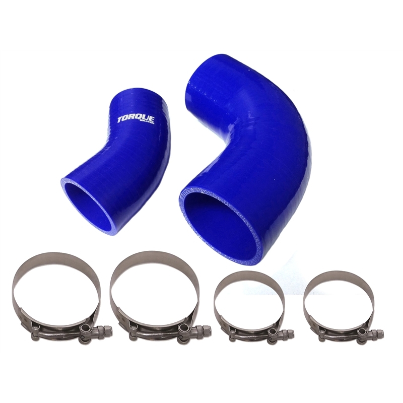Torque Solution | IC Boost Tubes Blue - Mazdaspeed 3 2007-2013 Torque Solution Intercoolers