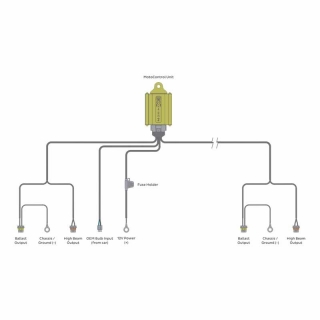 Morimoto | Bi-xenon Relay: MotoControl (H4/9003) Morimoto Accessory Lighting