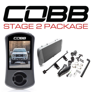 COBB | STAGE 2 POWER PACKAGE SILVER ( no intake ) F-150 ECOBOOST 2.7L 2018-2020 COBB Stage Package