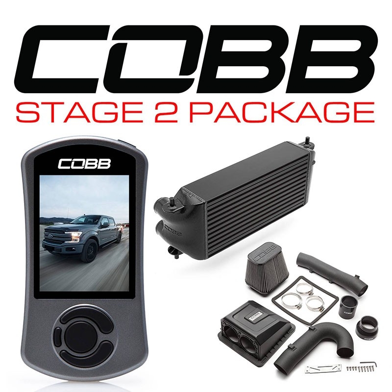 COBB | STAGE 2 POWER PACKAGE BLACK (FACTORY LOCATION) TCM F-150 ECOBOOST 2017-2019 COBB Stage Package