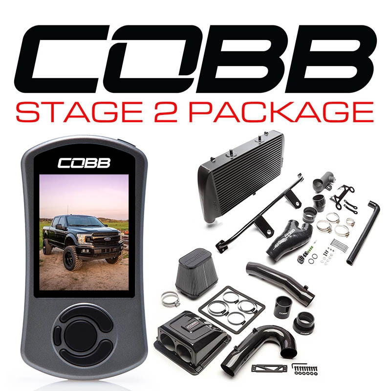 COBB | STAGE 2 POWER PACKAGE CARBON BLACK - F-150 ECOBOOST 3.5L 2020 COBB Stage de Performance