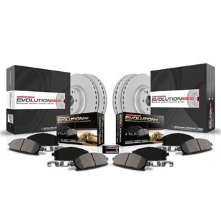 PowerStop | Disc Brake Kit - Front & Rear - SRX 3.6L / 4.6L 2004-2009 PowerStop Brake Kits