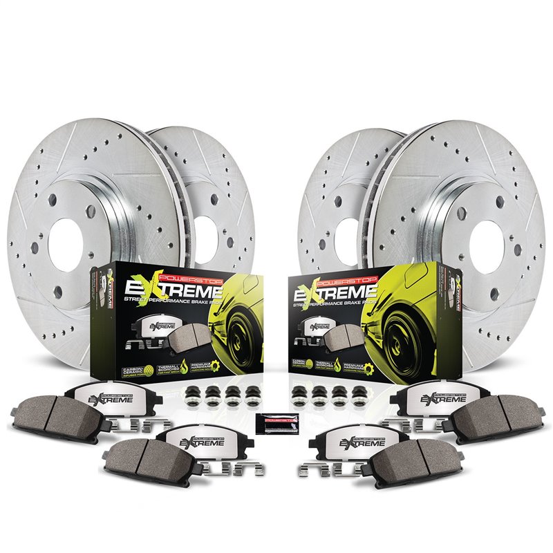 PowerStop | Disc Brake Kit - Front & Rear - CTS / STS 2003-2008 PowerStop Brake Kits
