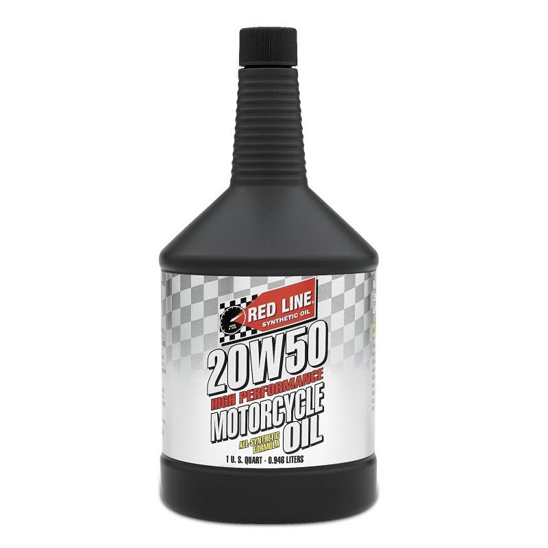 Red Line | 20W50 MOTORCYCLE OIL Red Line Oil Oils & Additives