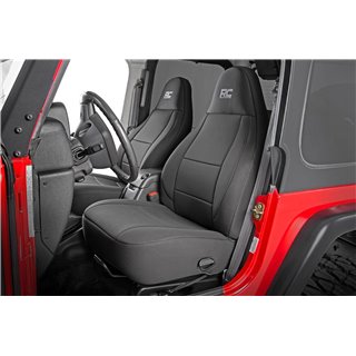 Rough Country | Seat Cover - Wrangler 2.4L / 4.0L 2003-2006 Rough Country Seat Covers