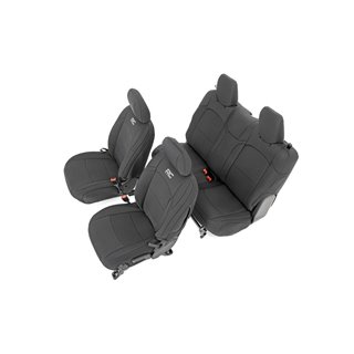 Rough Country | Seat Cover - Wrangler (JL) 2.0T / 3.6L 2018-2022 Rough Country Seat Covers