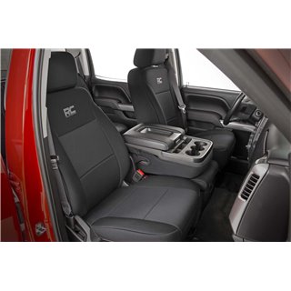 Rough Country | Seat Cover - Silverado 1500 4.3L / 5.3L / 6.2L 2014-2018 Rough Country Seat Covers