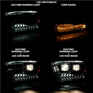 ANZO | Projector Headlight Set - Ram 1500 / 2500 2009-2018 Anzo USA Projector Headlight