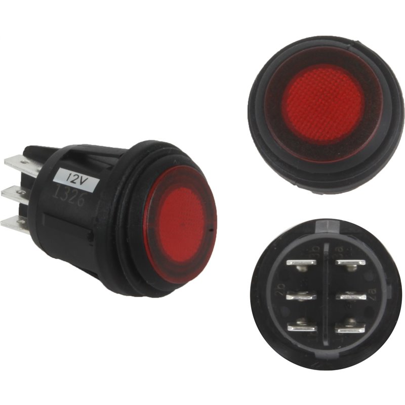 RIGID | Cherry Rocker Switch 3 Position RIGID Accessory Lighting