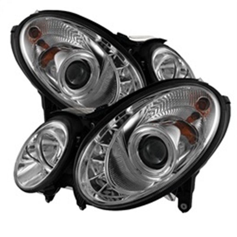 SPYDER | DRL LED Projector Headlights - E320 / E350 / E550 / E63 AMG 2008-2009 SPYDER Headlights