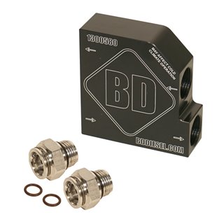 BD Diesel | Transmission Oil Cooler Bypass Tube Eliminator Kit - Ram 2500 / 3500 2013-2018 BD Diesel Transmission Cooling