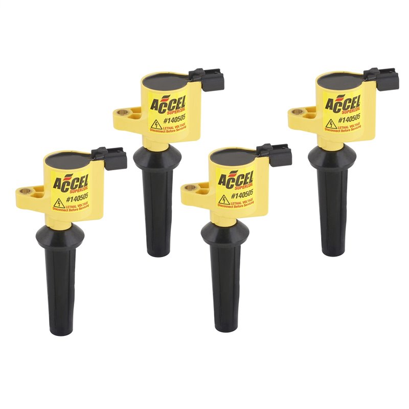 ACCEL | SuperCoil Direct Ignition Coil Set - Ford / Mazda 2.3L / 2.0L 2004-2013 ACCEL Ignition Coils