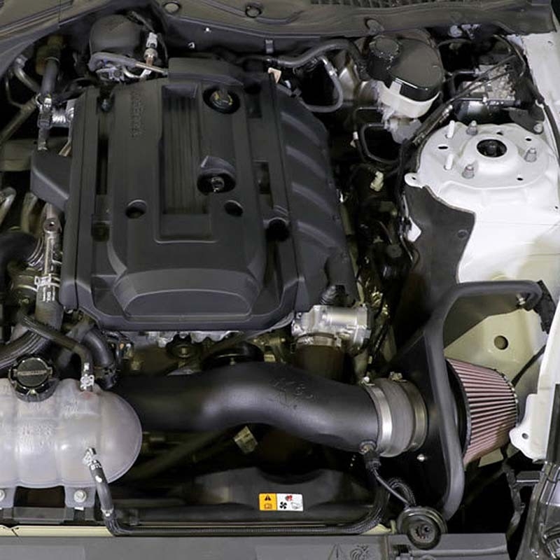 K&N | Aircharger Performance Air Intake System - Mustang 2.3T 2018-2023 K&N Air Intake